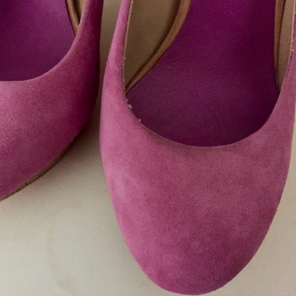 Suede stacked stiletto heels - Picture 5 of 7